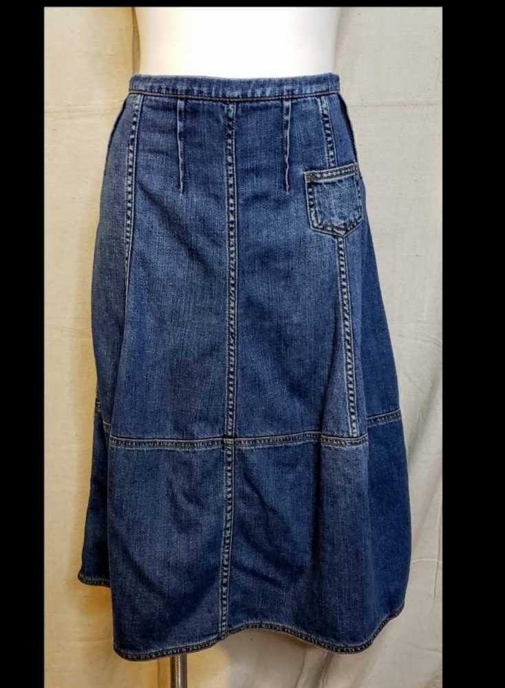 Anthropology  Holding Horses Denim Skirt Sz 10